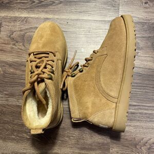 Ugg Bethany Classic Slim Ankle Cut Brown Comfort Boots Shoes Women's Size 7.5
